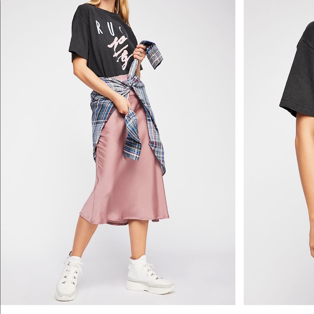 Free People Normal Bias Skirt